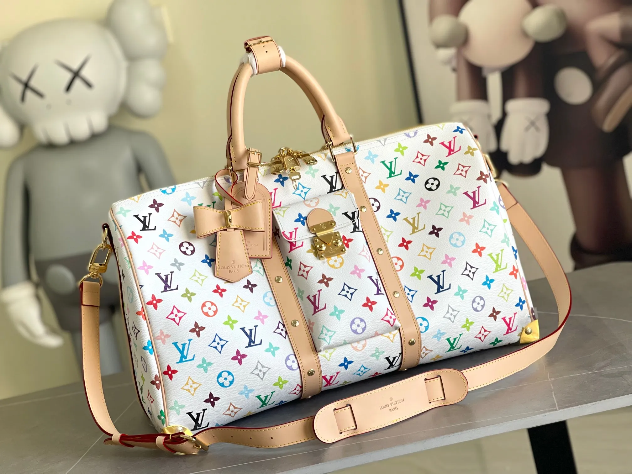 LV x TM Keepall Bandoulière 45 Other Monogram Canvas