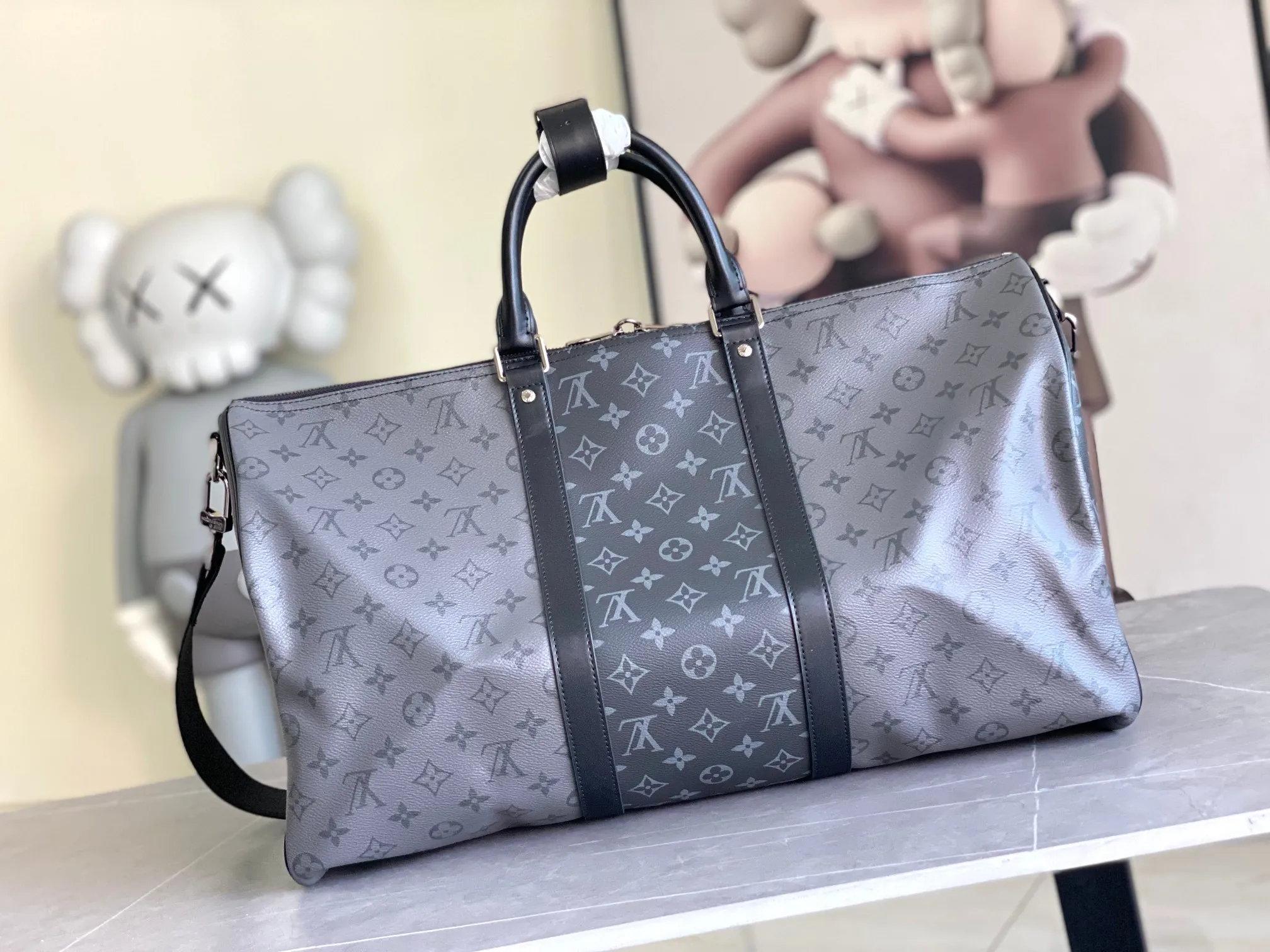Louis Vuitton Keepall Bandouliere 50 Monogram - Image 5