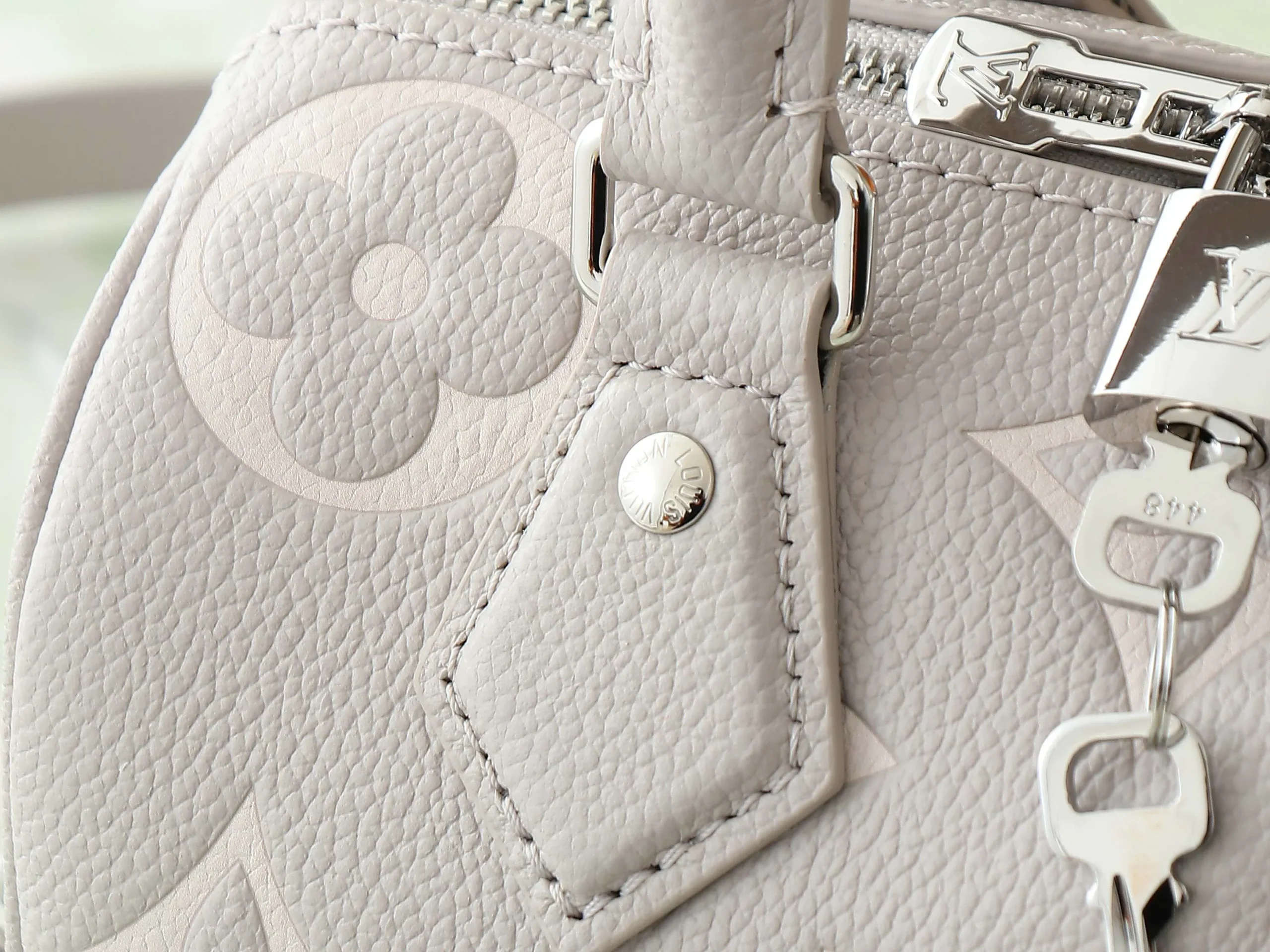 Louis Vuitton Monogram Empreinte Leather Speedy Bandouliere - Image 7
