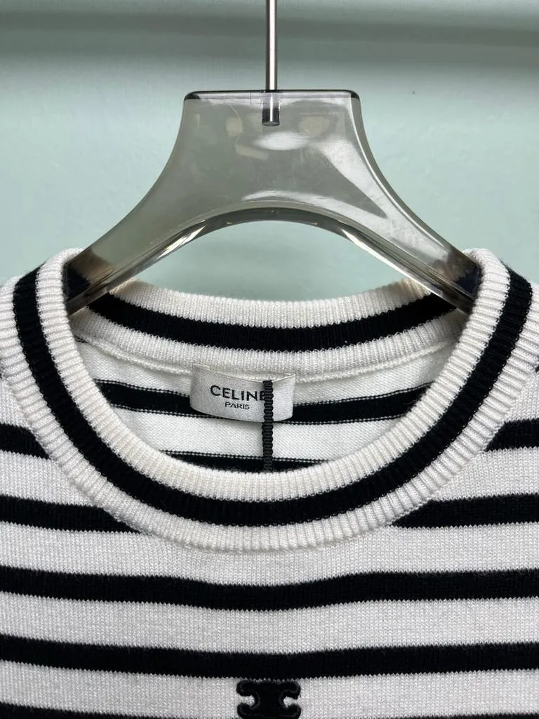 Milumia Women Striped Crop Tank Tops Sleeveless Skinny Tee - Image 8