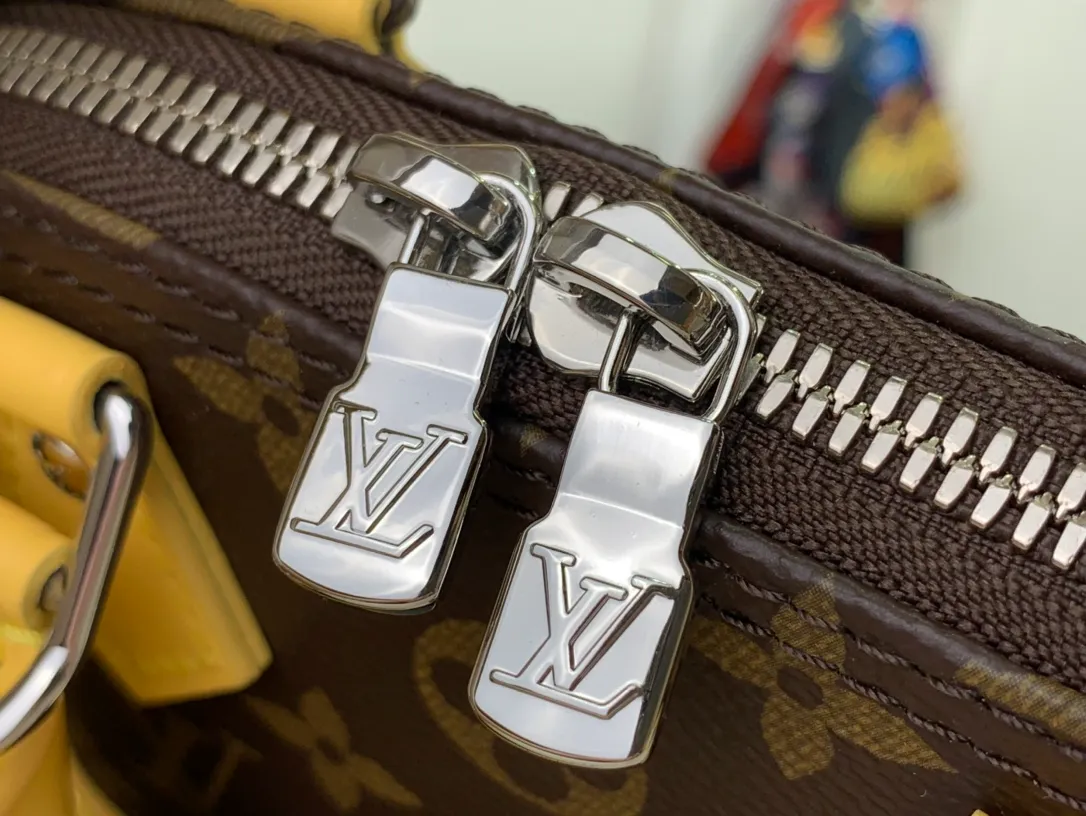 Authentic LOUIS VUITTON Monogram Nano Alma Bag - Image 10