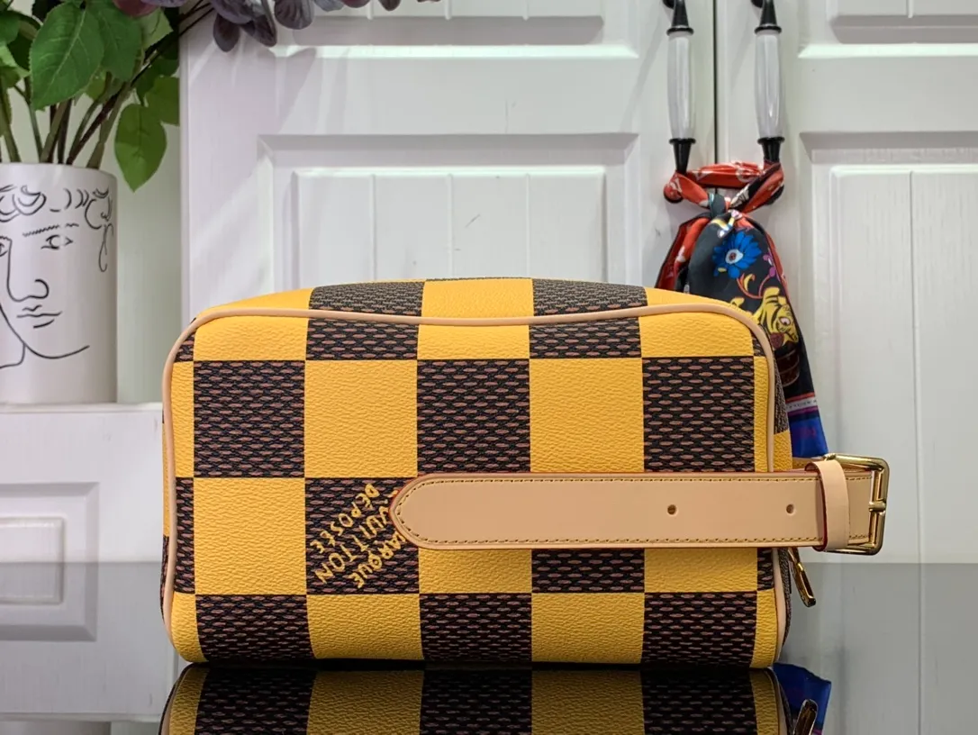 Damier Cotton Sweatshirt Bag