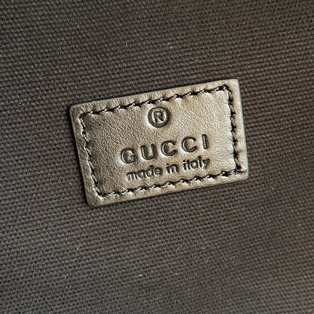 GG Black medium backpack in black Supreme - Image 2