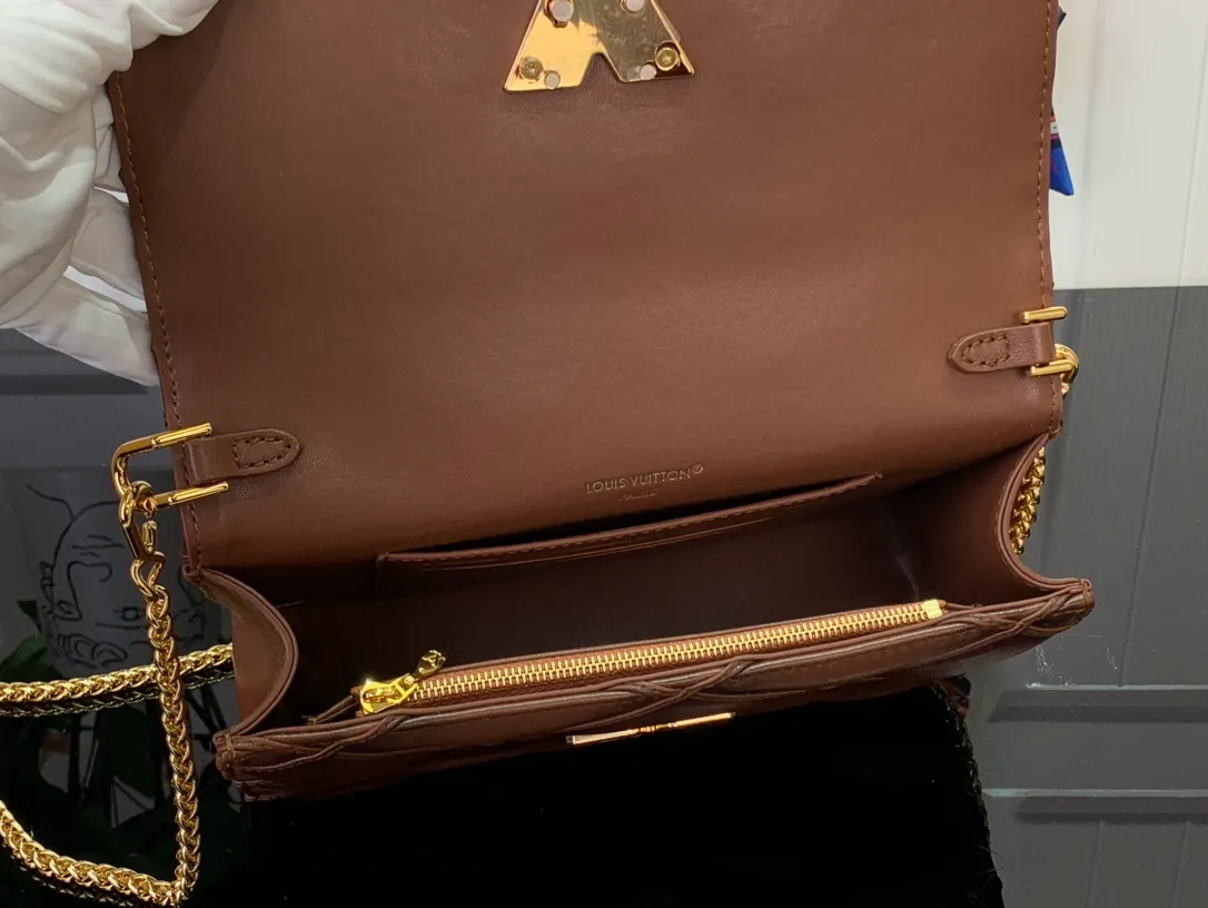 GO-14 MM Malletage Leather Bag - Image 6