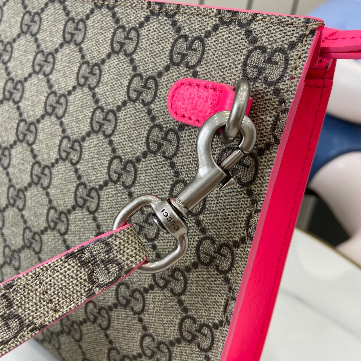 Gucci Beige GG Marmont Chain Wallet Bag Gucci - Image 7