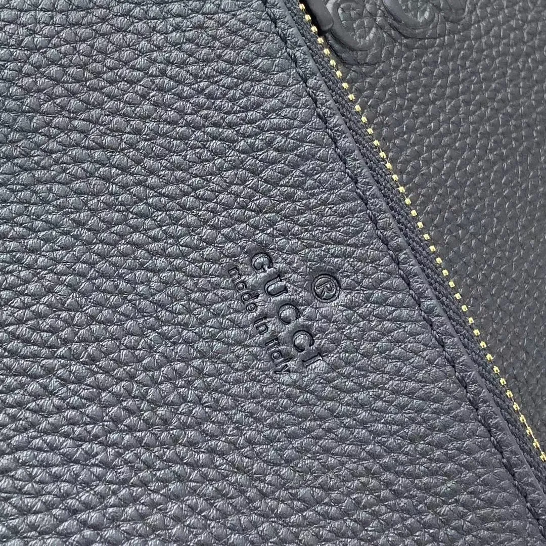 Gucci Totissima small reversible tote bag in black leather - Image 7