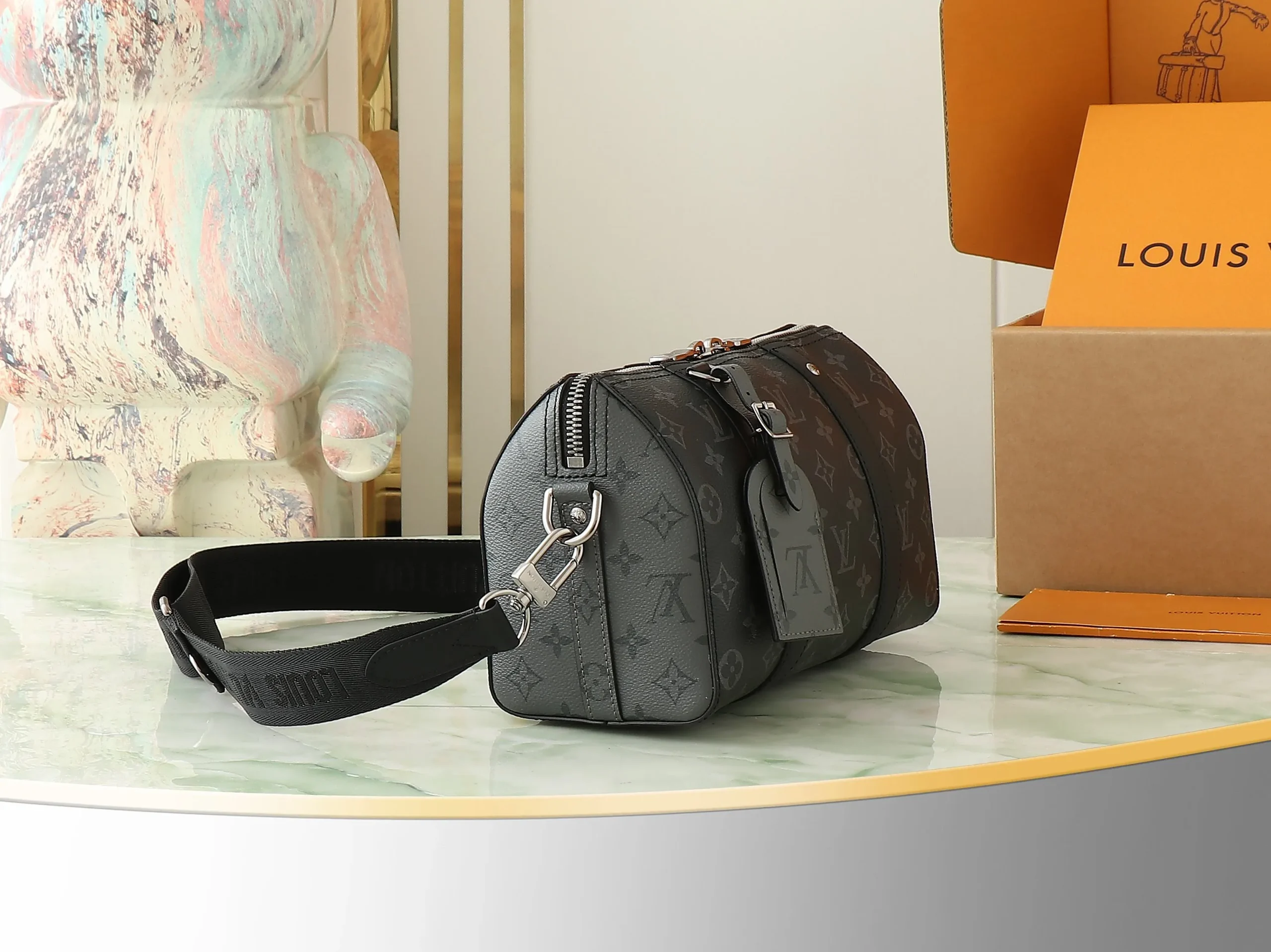 Louis Vuitton Bandouliere Keepall Bag - Image 5