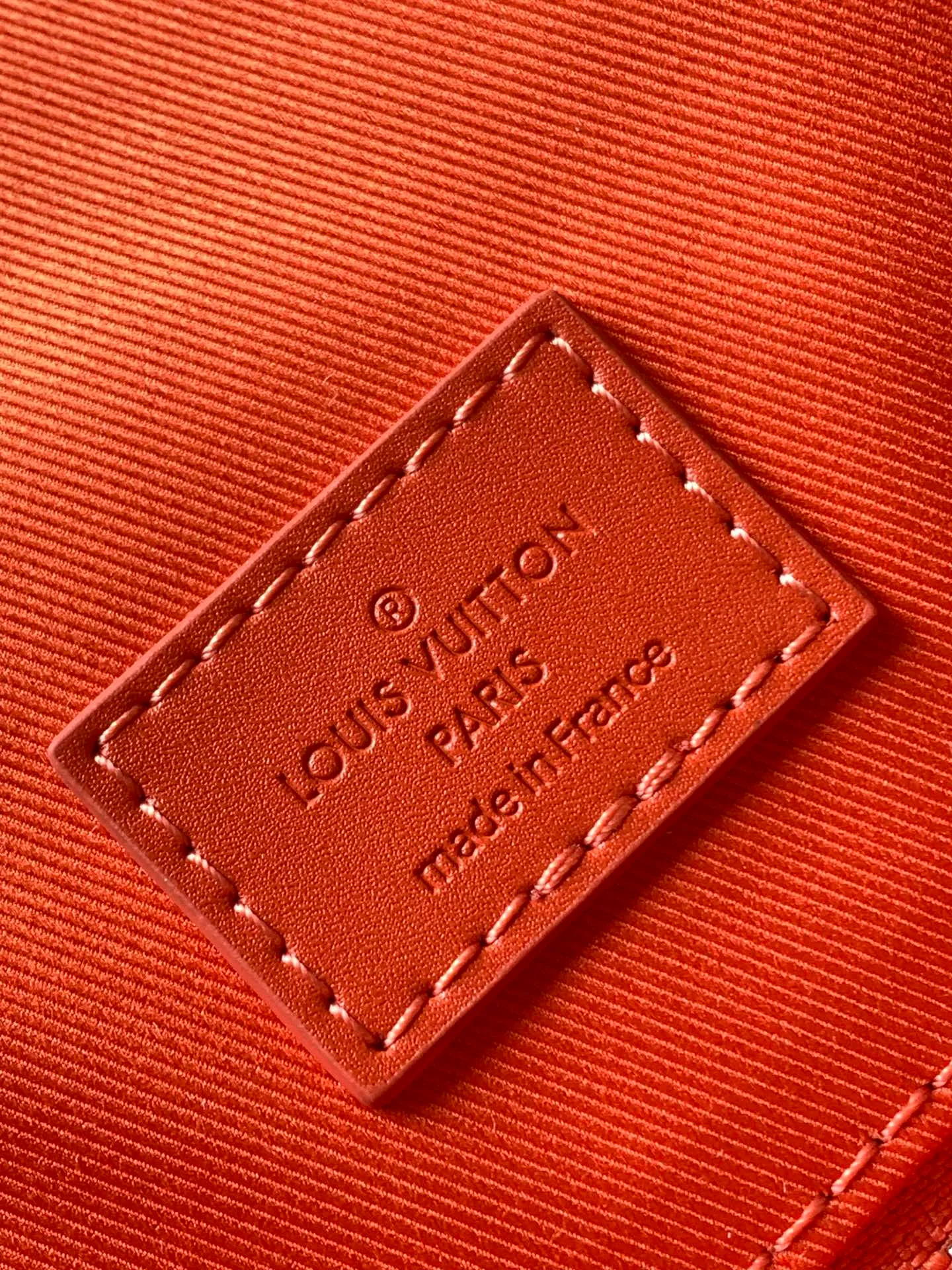 Louis Vuitton Christopher MM Colormania Orange in Monogram Macassar Coated Canvas with Silver-tone - Image 9