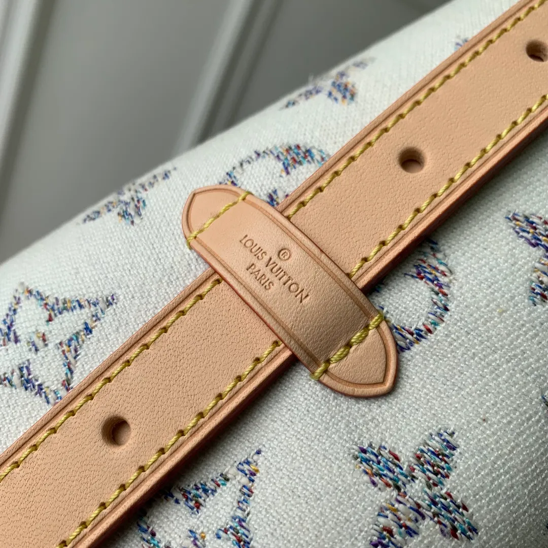 Louis Vuitton LV CarryAll PM Beige Cloth - Image 8