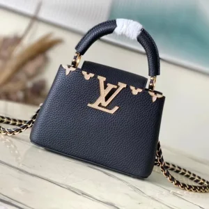 Nano Capucines Bag Luxury Capucines Black