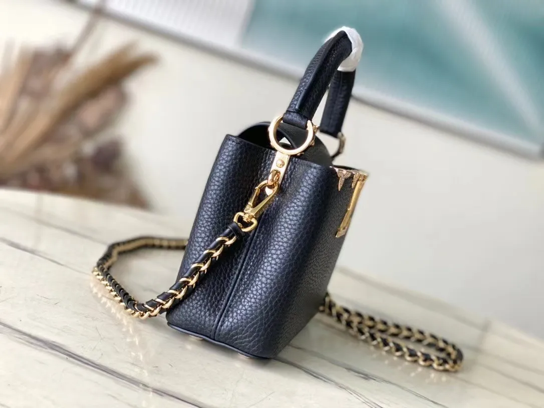 Nano Capucines Bag Luxury Capucines Black - Image 3