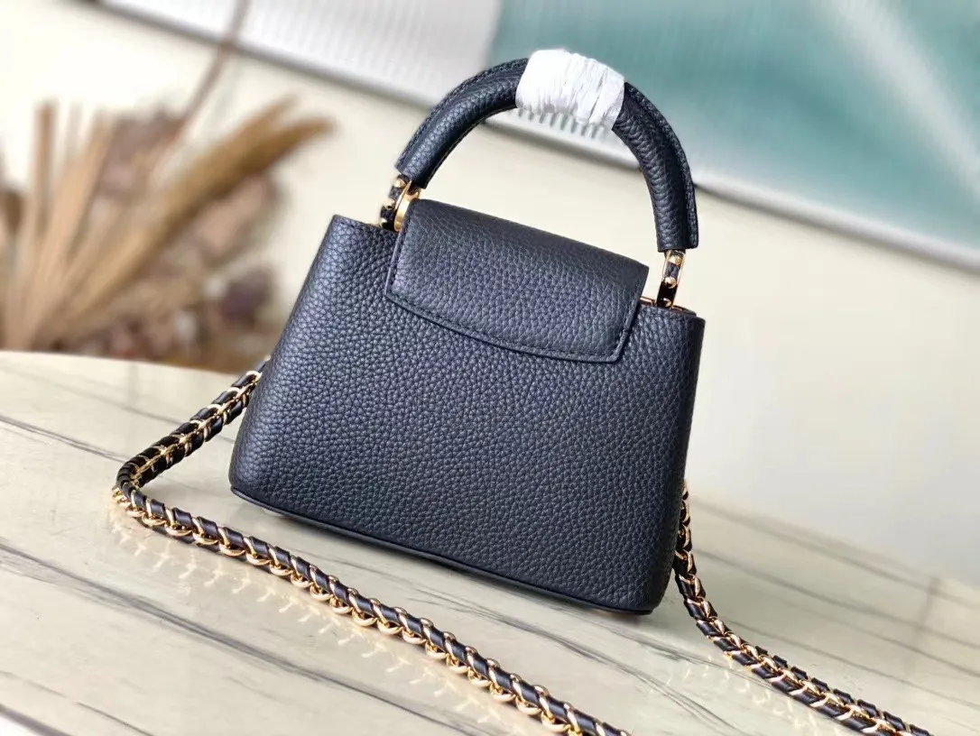Nano Capucines Bag Luxury Capucines Black - Image 4