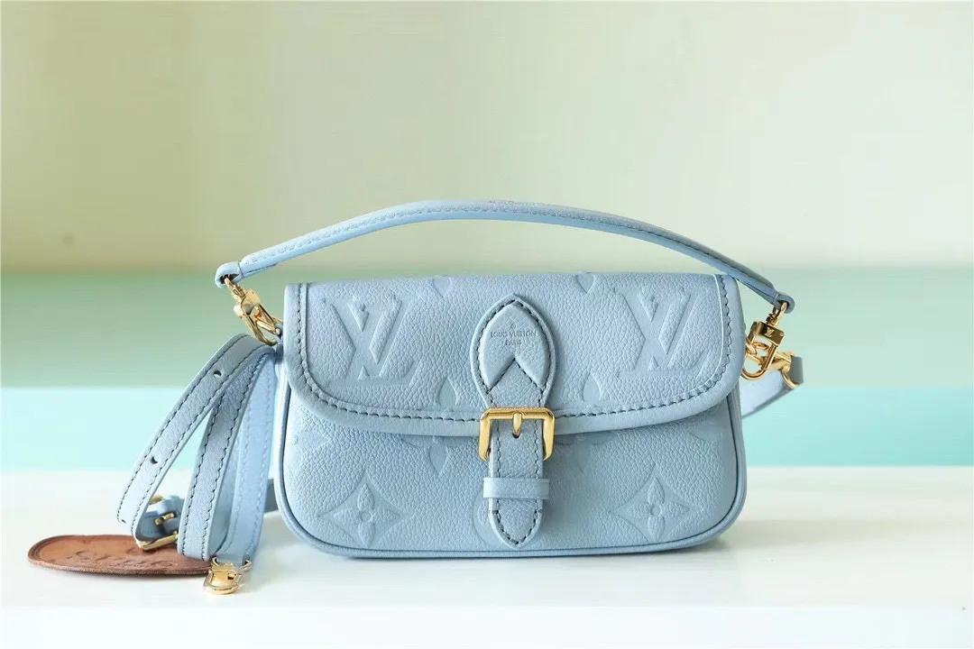 Nano Diane Monogram Empreinte Leather