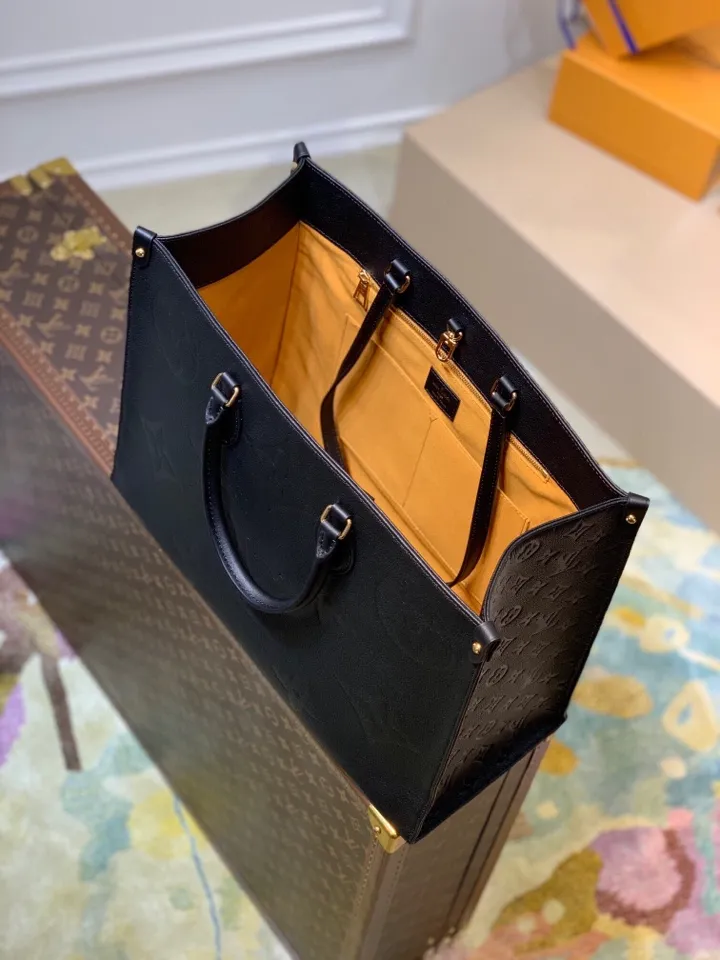 OnTheGo MM Monogram Empreinte Leather Handbags - Image 2