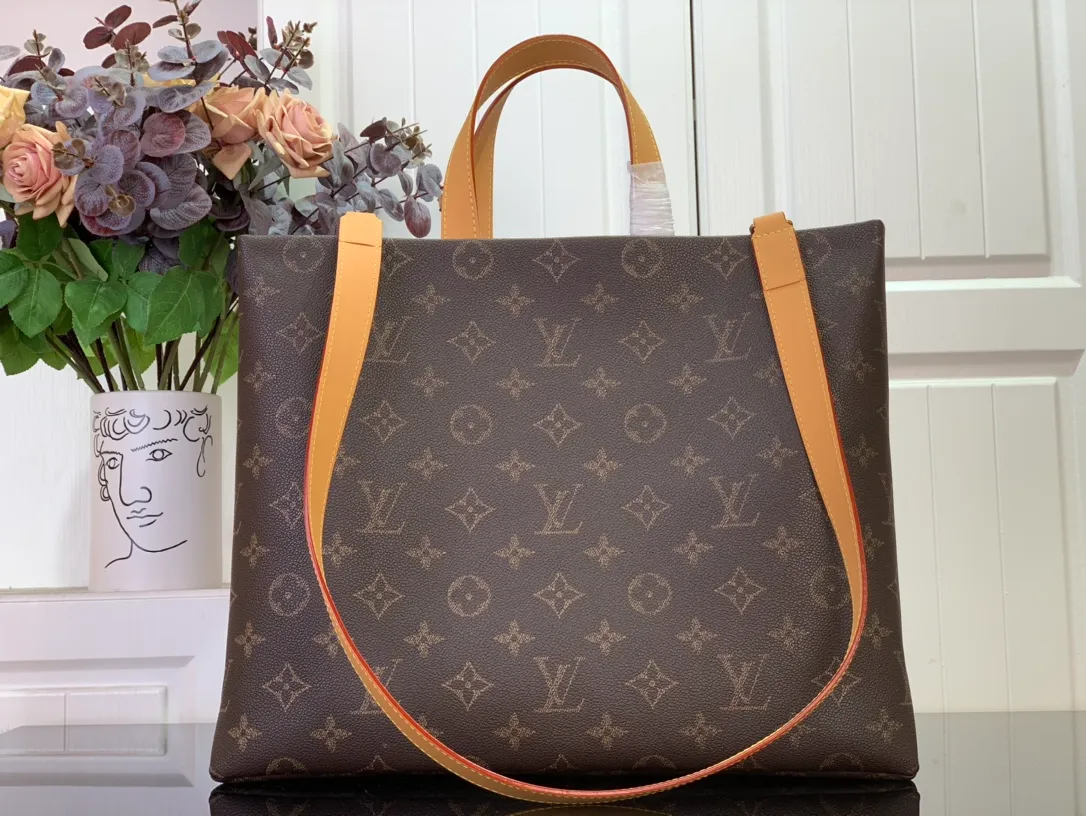 Shopper Tote MM Autres Cuirs Monogram Men Bags - Image 4