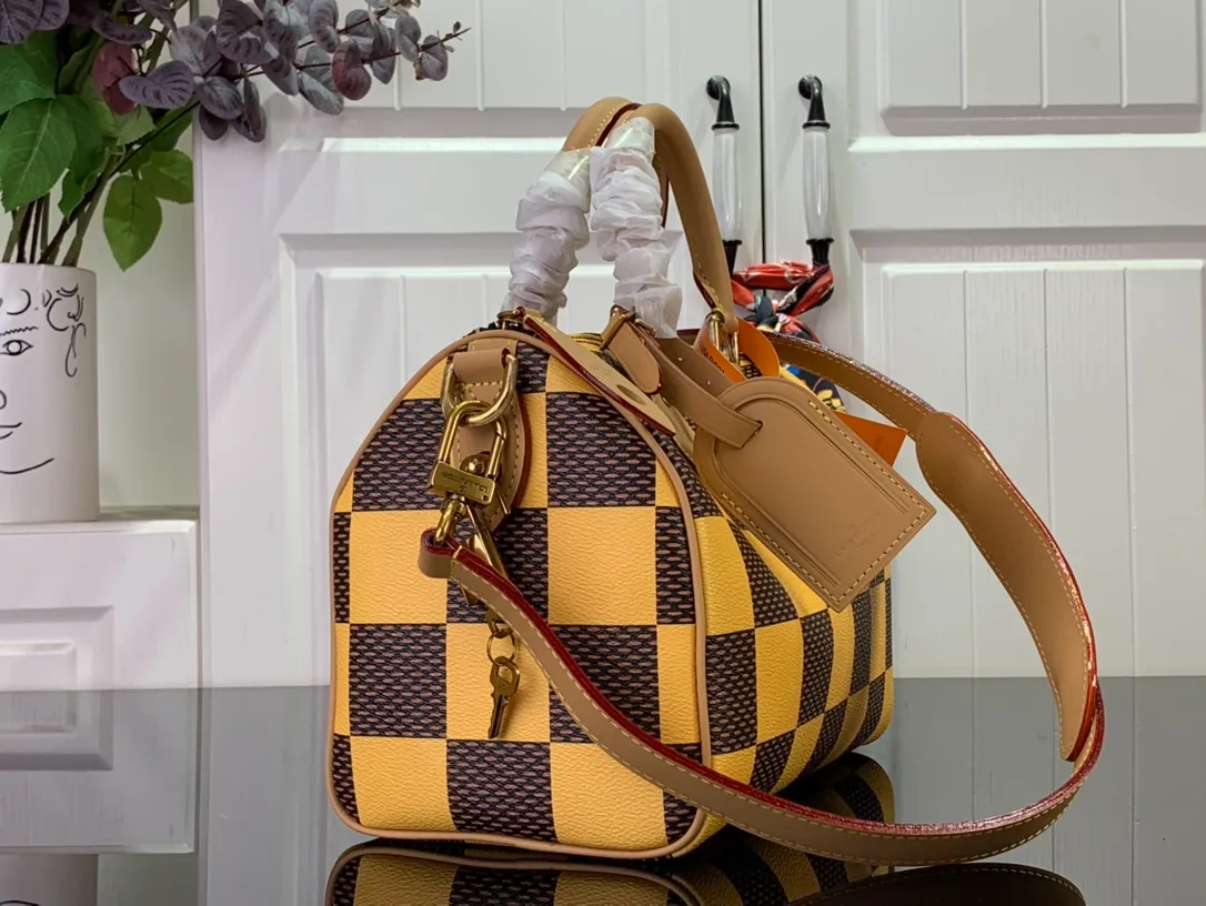 Speedy 50 Bandoulière Damier Pop Damier Bag - Image 4
