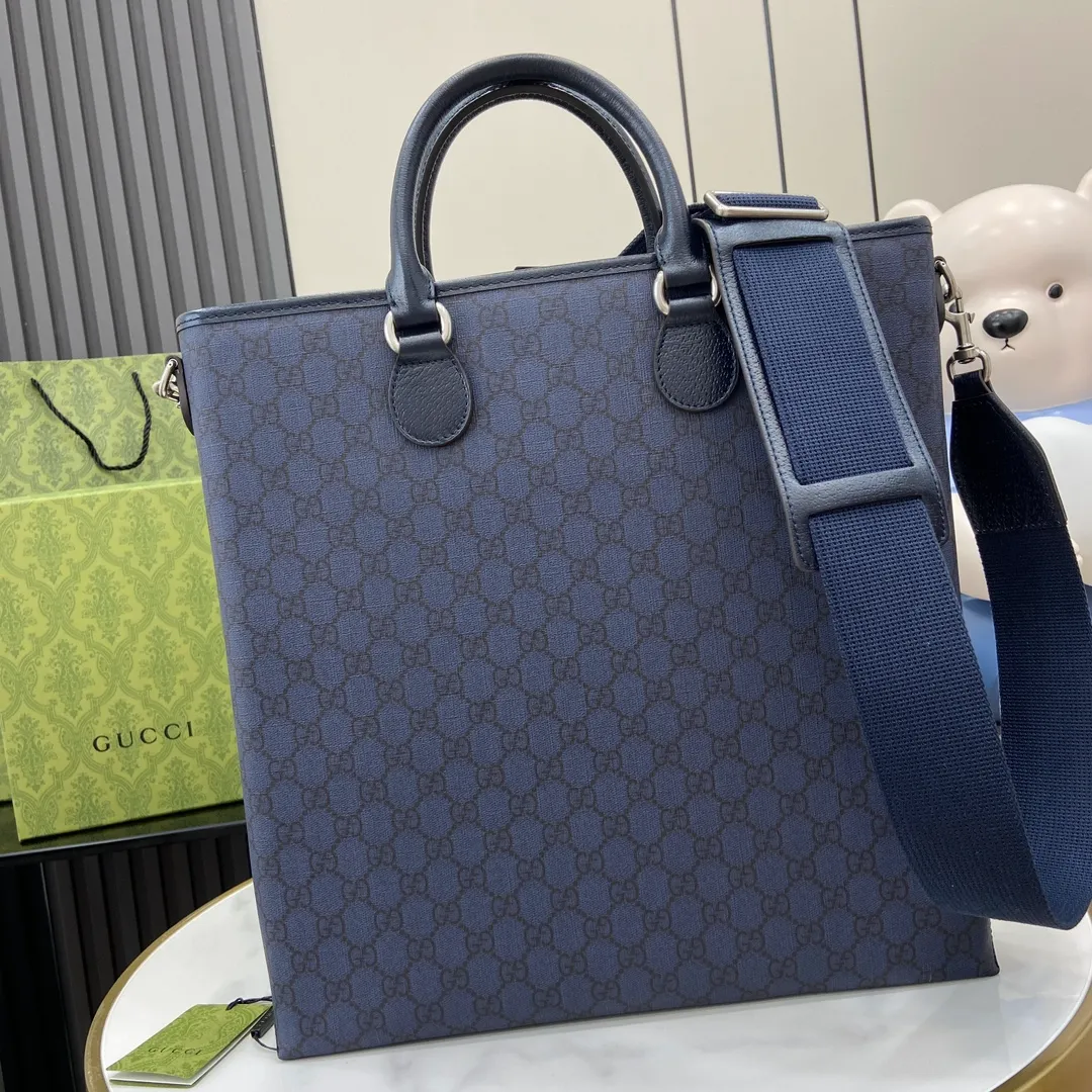 Blue Gucci Tote bags for Men - Image 5