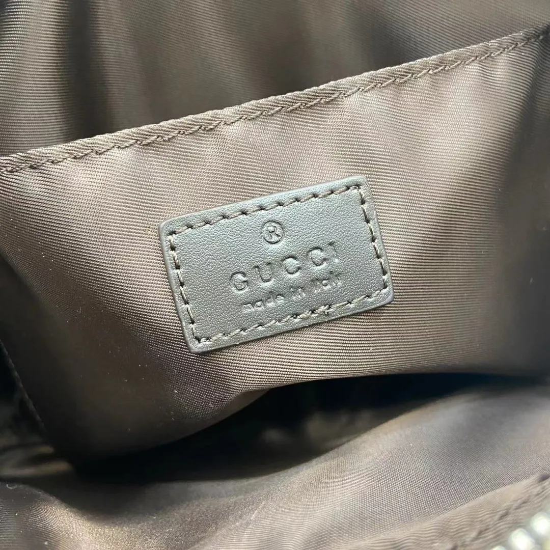 GG canvas small crossbody bag in Green GG Canvas - Image 10