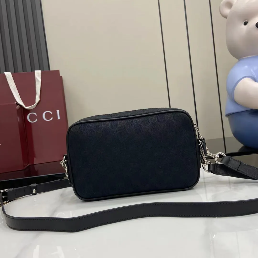 GG jumbo mini bag in Black
