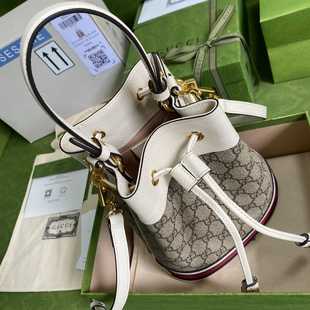 GUCCI Ophidia mini GG bucket bag - Image 7