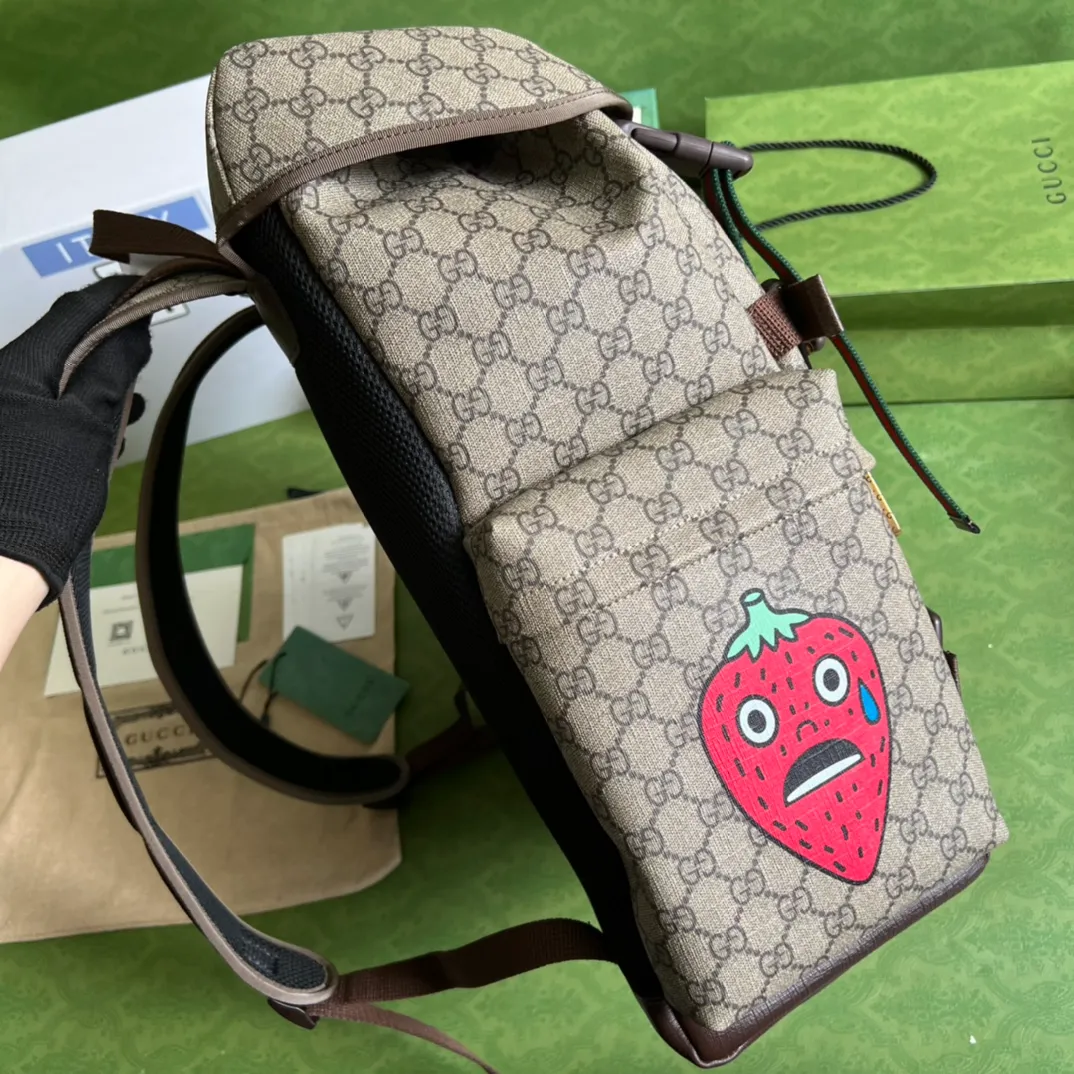 Gucci Beige Pablo Delcielo Edition Backpack - Image 6