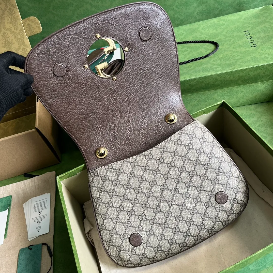 Gucci Blondie GG Supreme Shoulder Bag Medium - Image 8