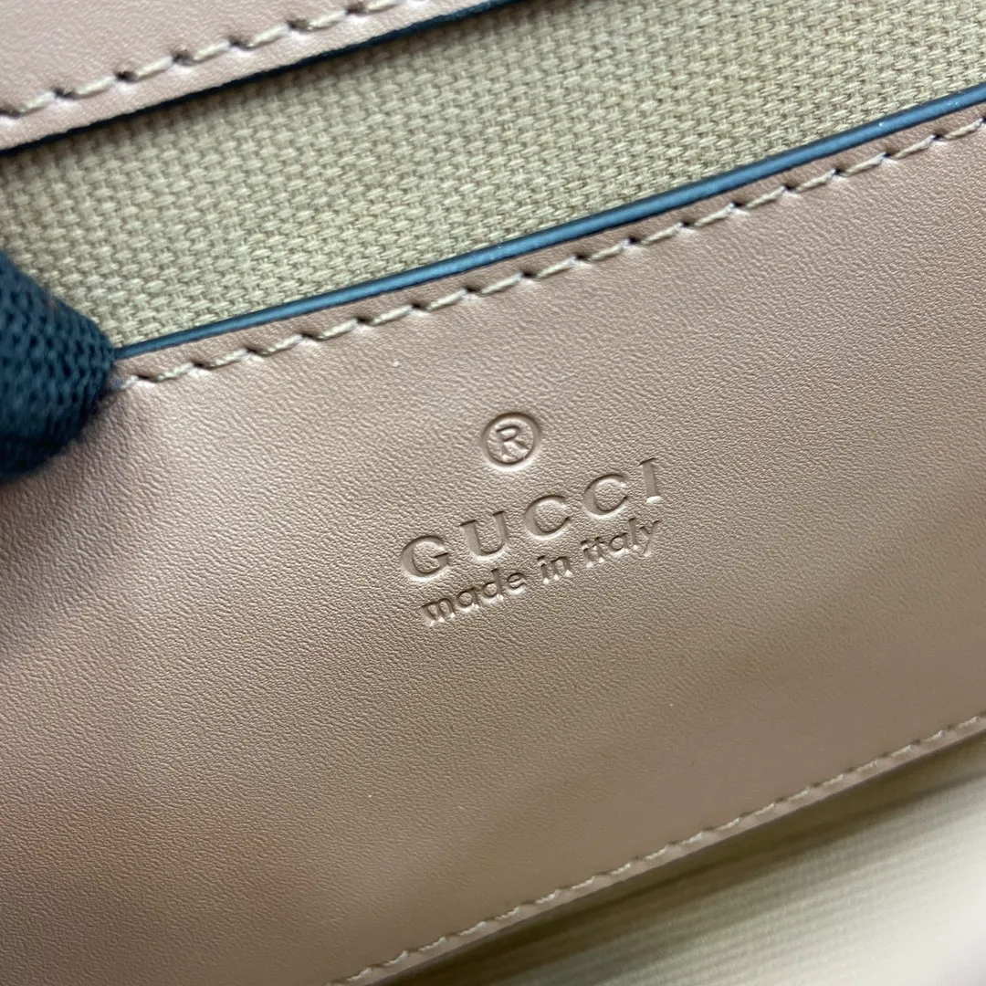 Gucci Gg Super Mini Leather Bag - Image 11