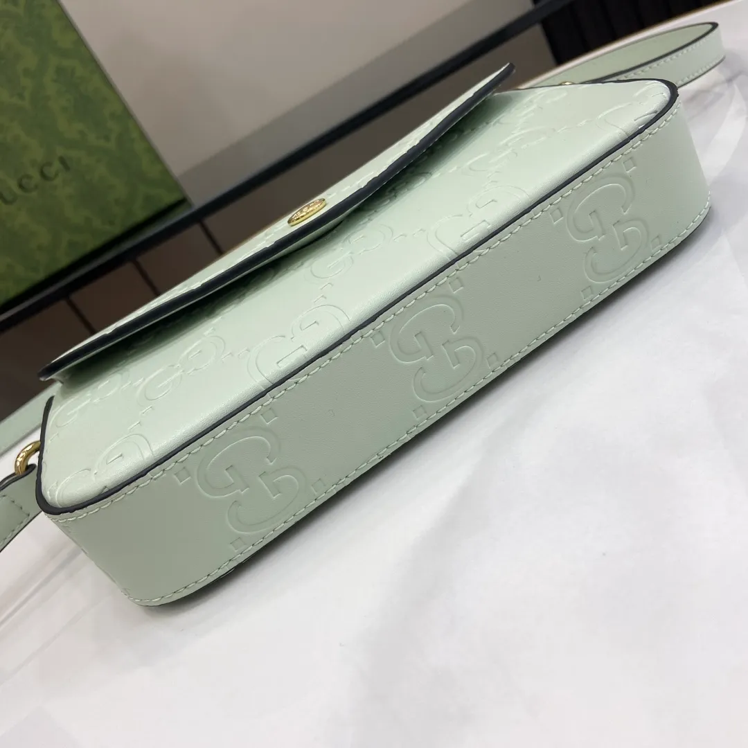 Gucci Gg Super Mini Leather Bag - Image 6