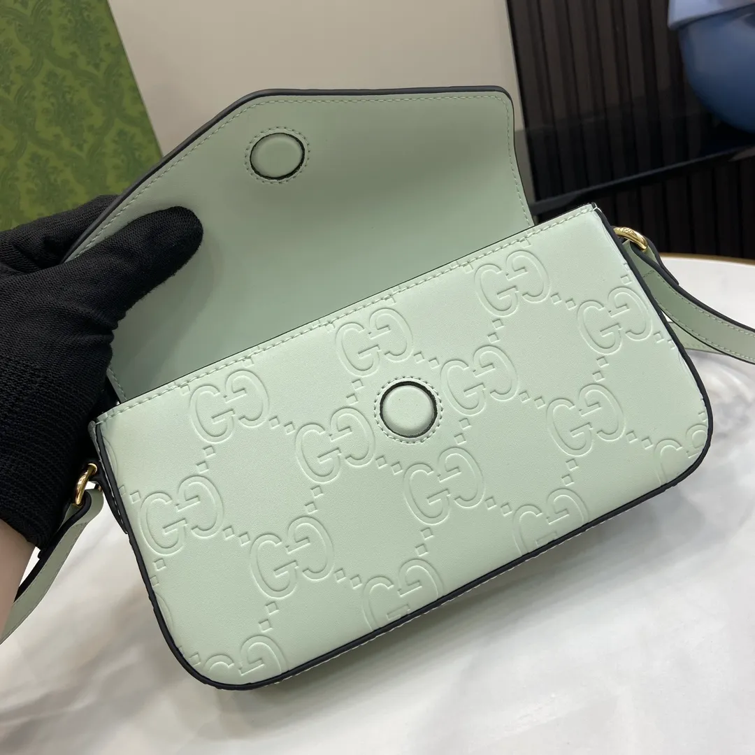 Gucci Gg Super Mini Leather Bag - Image 9