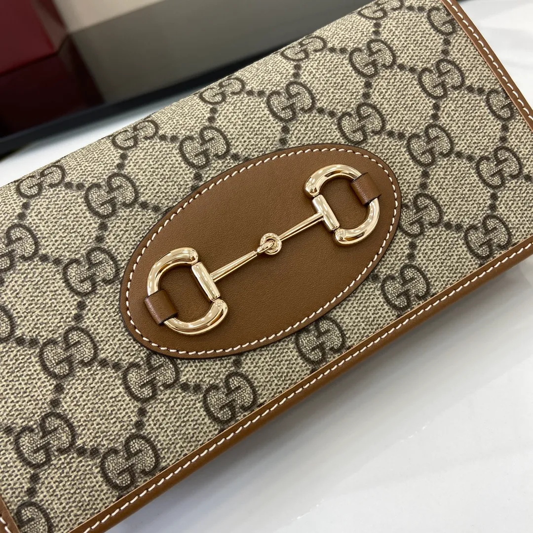 Gucci Metallic Gold Guccissima Leather Flap Continental Wallet - Image 7
