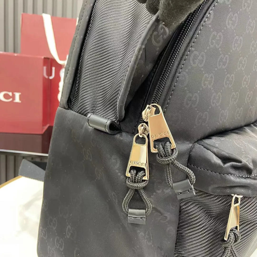 Gucci Nexus medium backpack in Black Nylon - Image 7