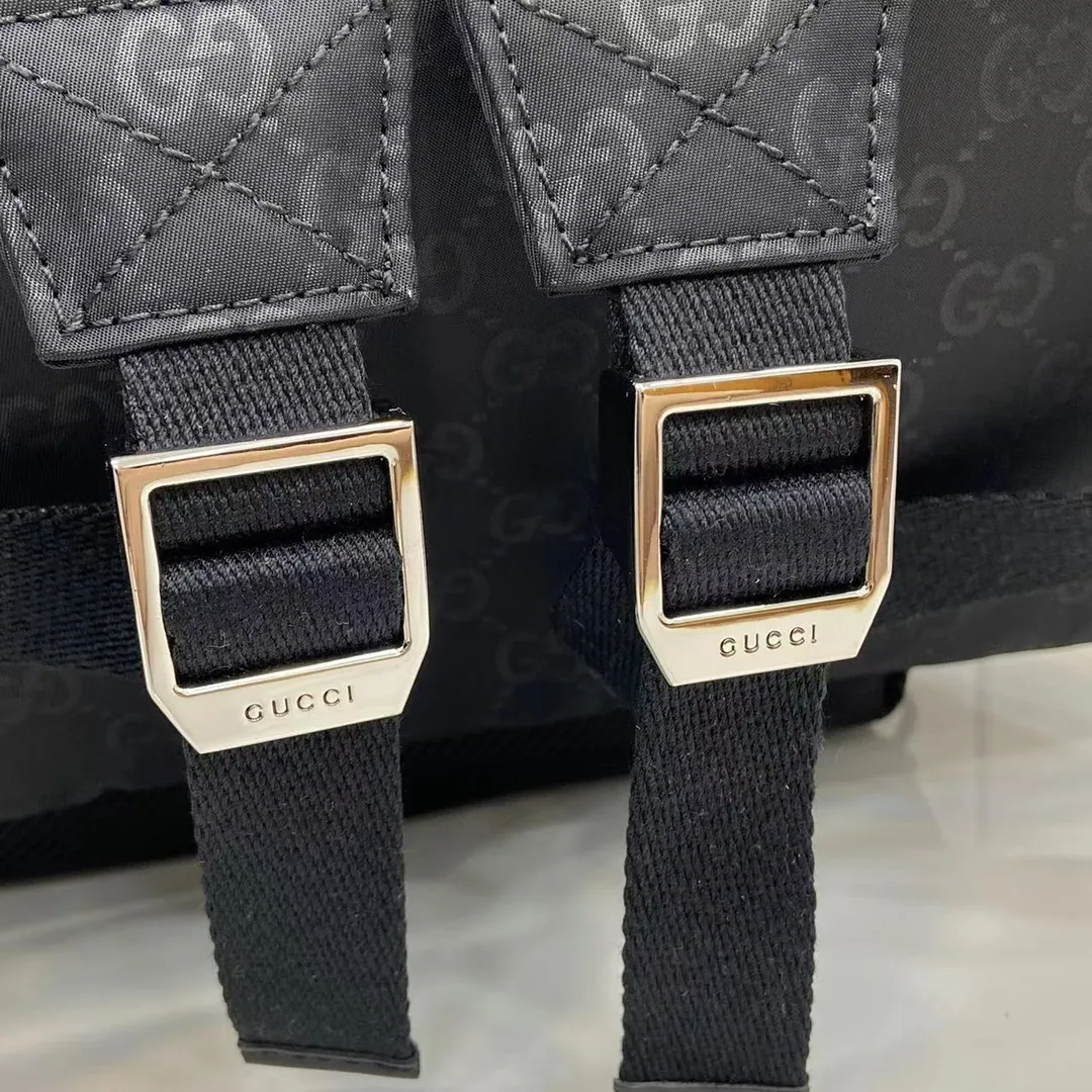 Gucci Nexus medium backpack in Black Nylon - Image 8
