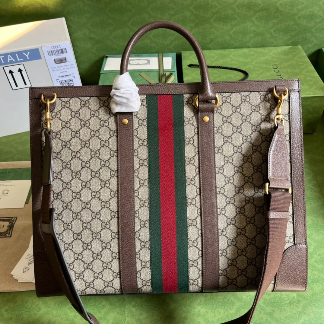 Gucci Ophidia Gg Supreme Canvas Tote - Image 4