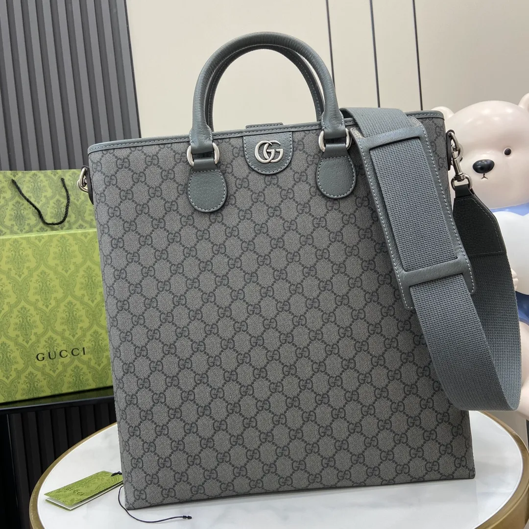 Gucci Ophidia Tote Grey Mens Handbag Gucci