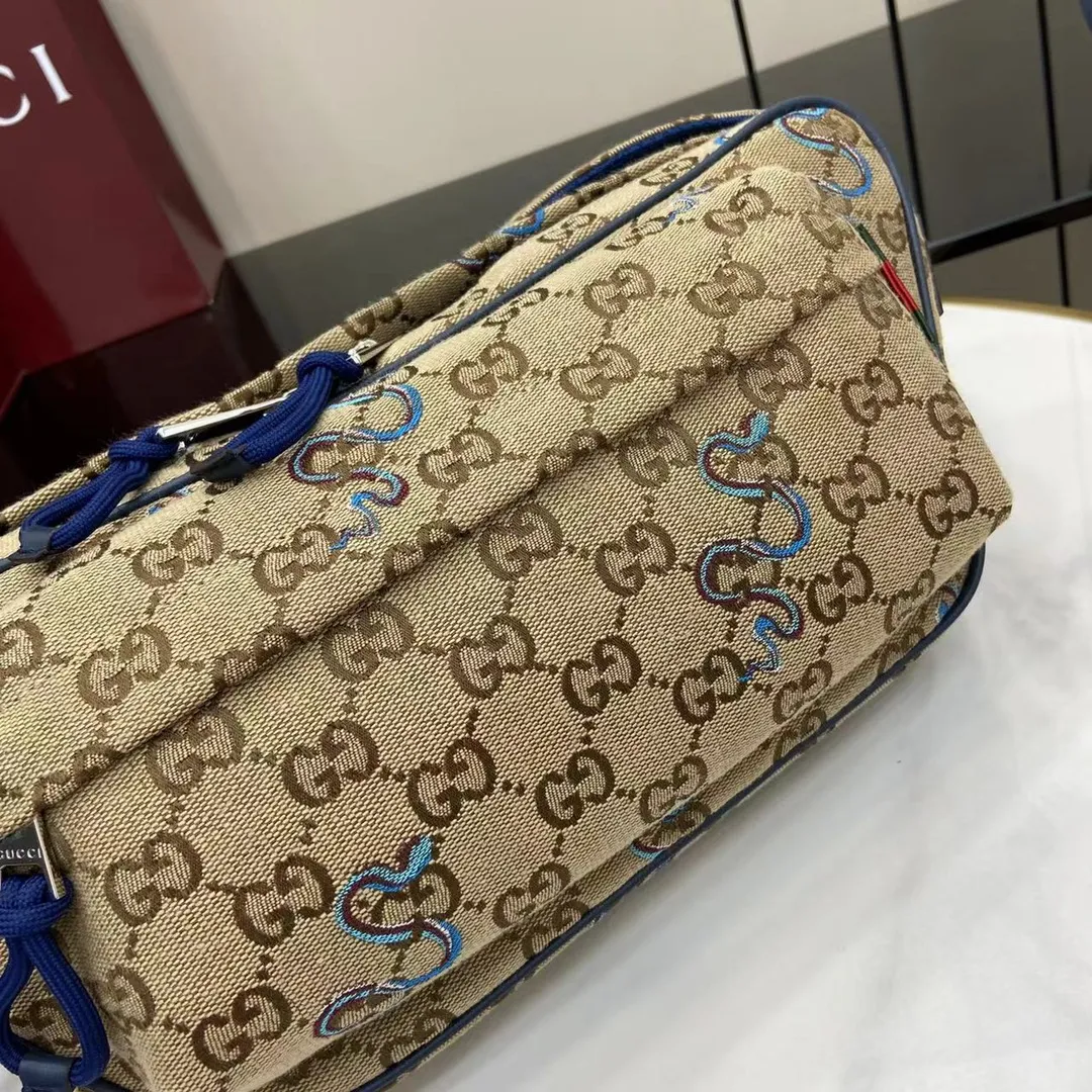 Gucci Small Embroidered Crossbody Bag - Image 8