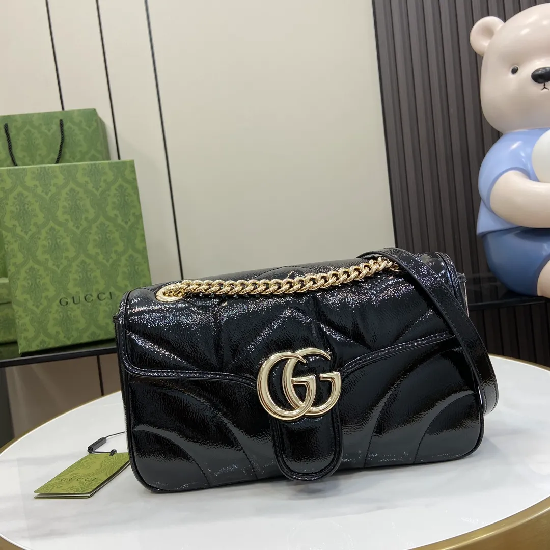 Gucci Small GG Marmont Shoulder Bag