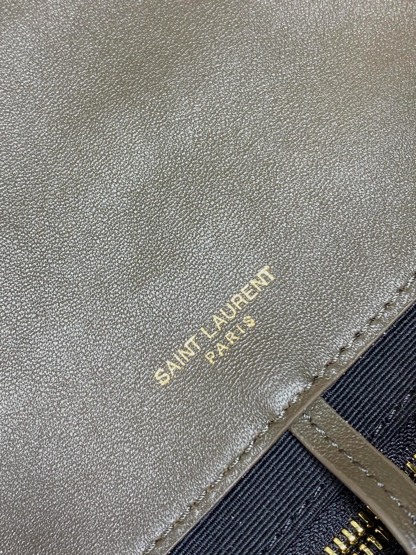 Saint Laurent Jamie 4.3 Small Leather Shoulder Bag in Green - Image 9