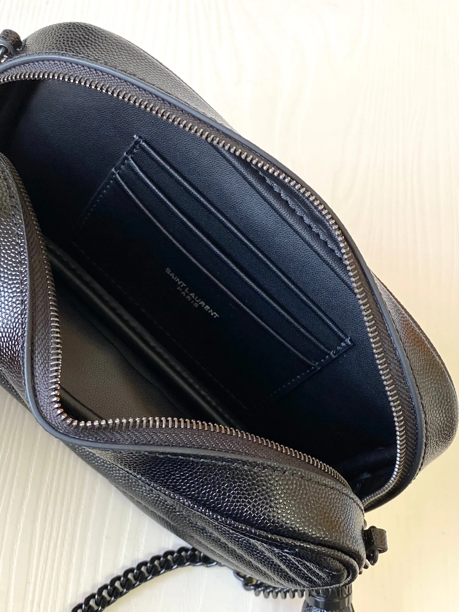 Saint Laurent Lou Mini Camera Crossbody Bag - Image 9
