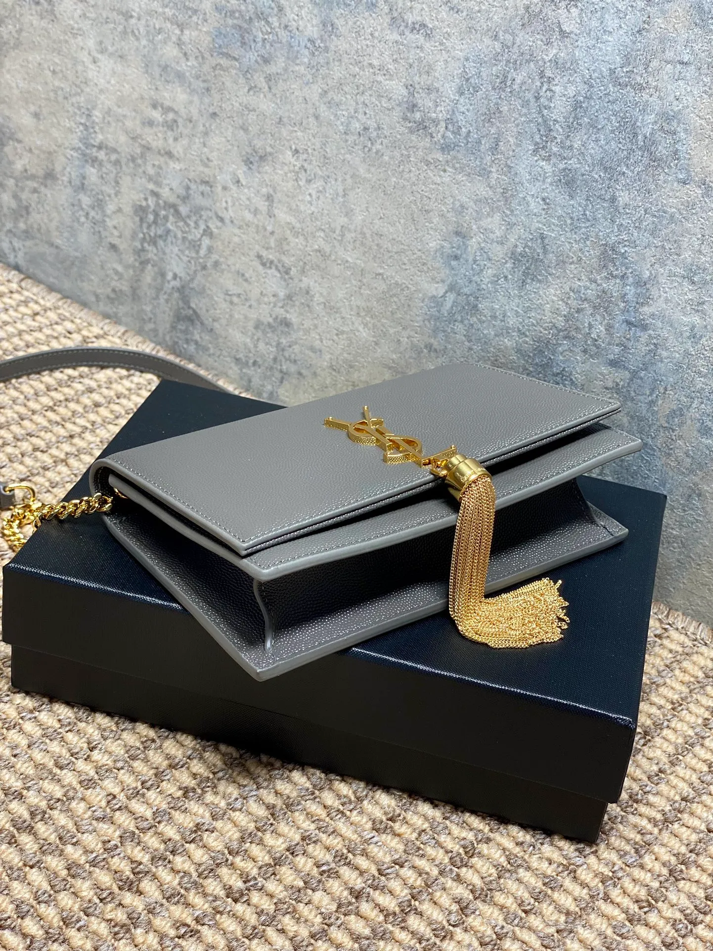 Saint Laurent YSL Black Leather - Image 6