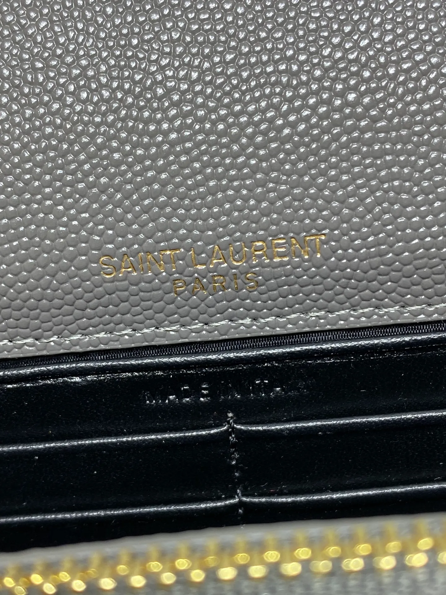 Saint Laurent YSL Black Leather - Image 9