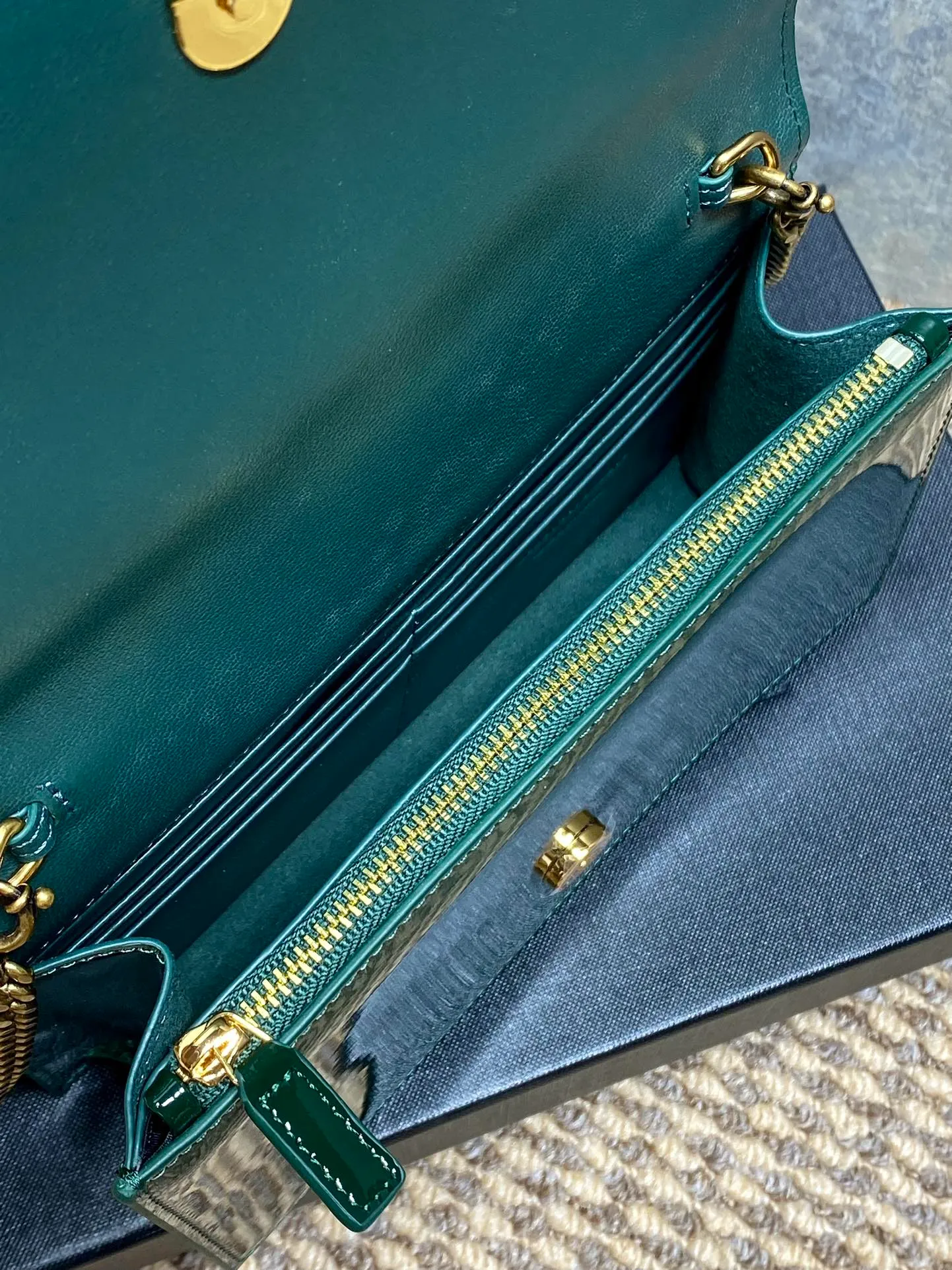 Saint Laurent YSL Phone Holder Shoulder Bag - Image 2