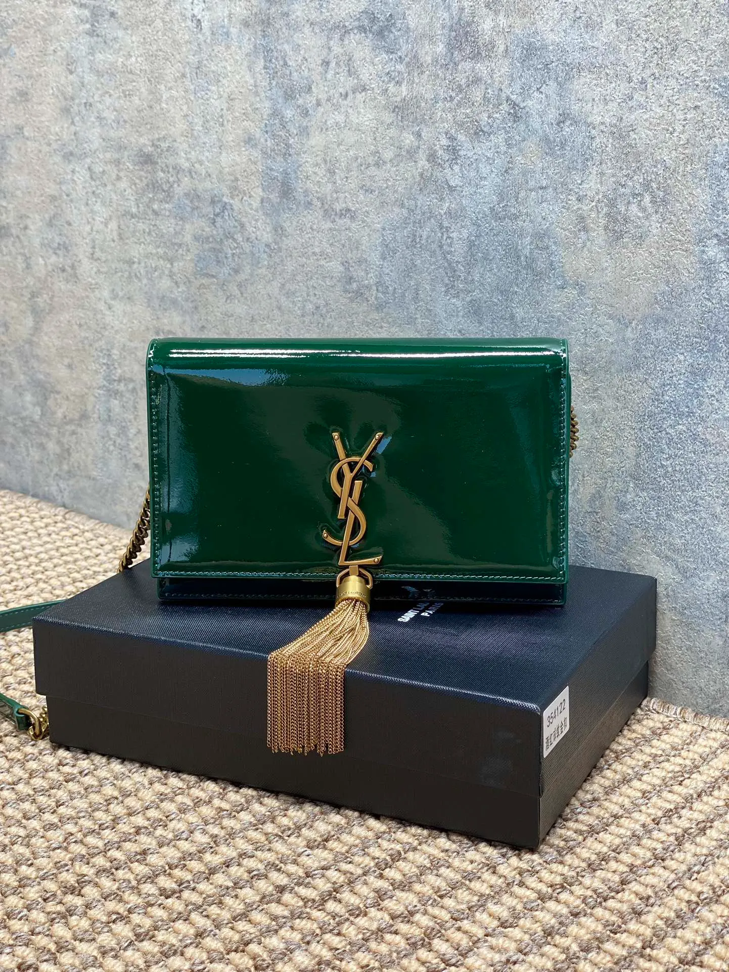 Saint Laurent YSL Phone Holder Shoulder Bag - Image 4