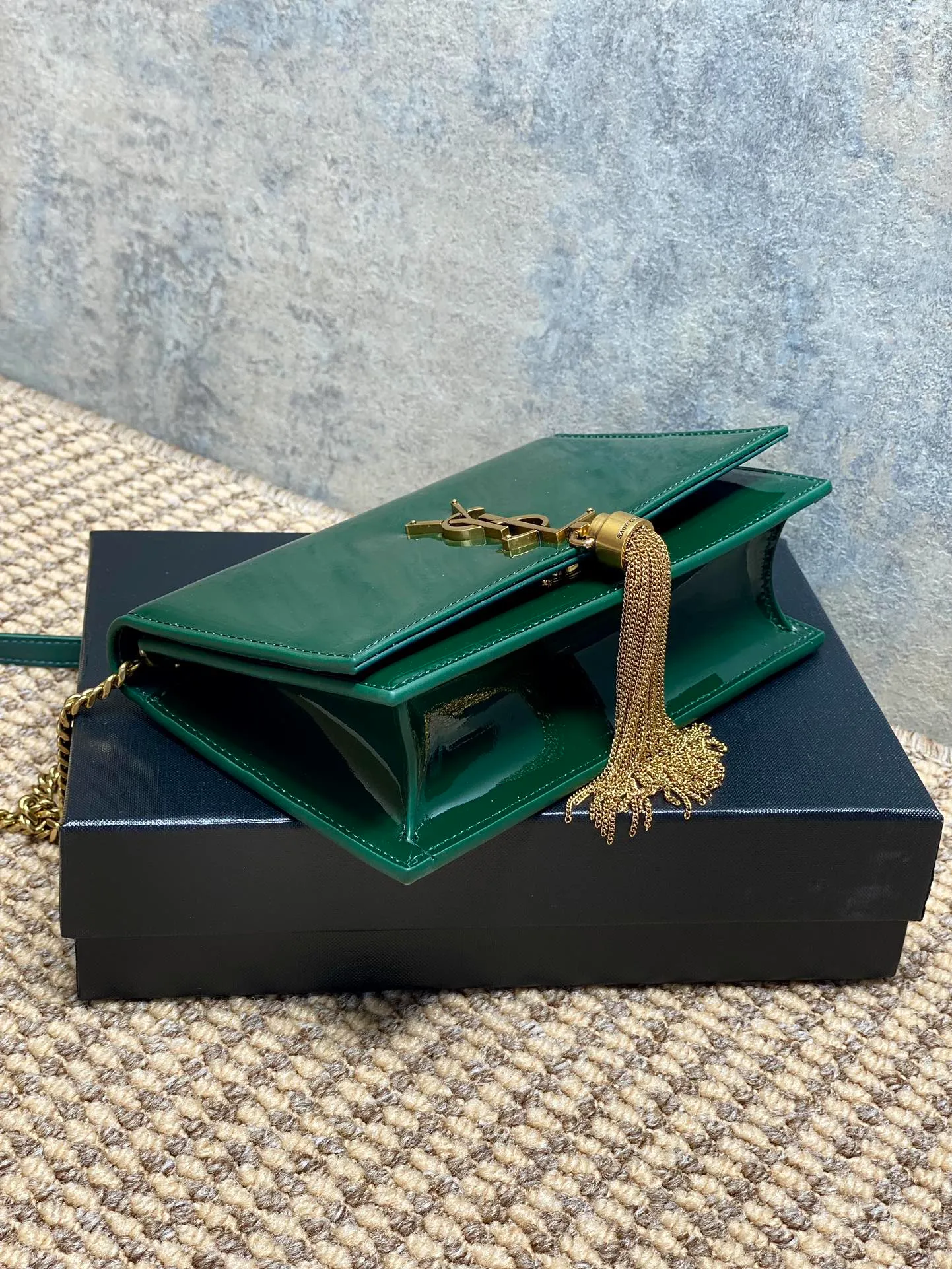 Saint Laurent YSL Phone Holder Shoulder Bag - Image 6