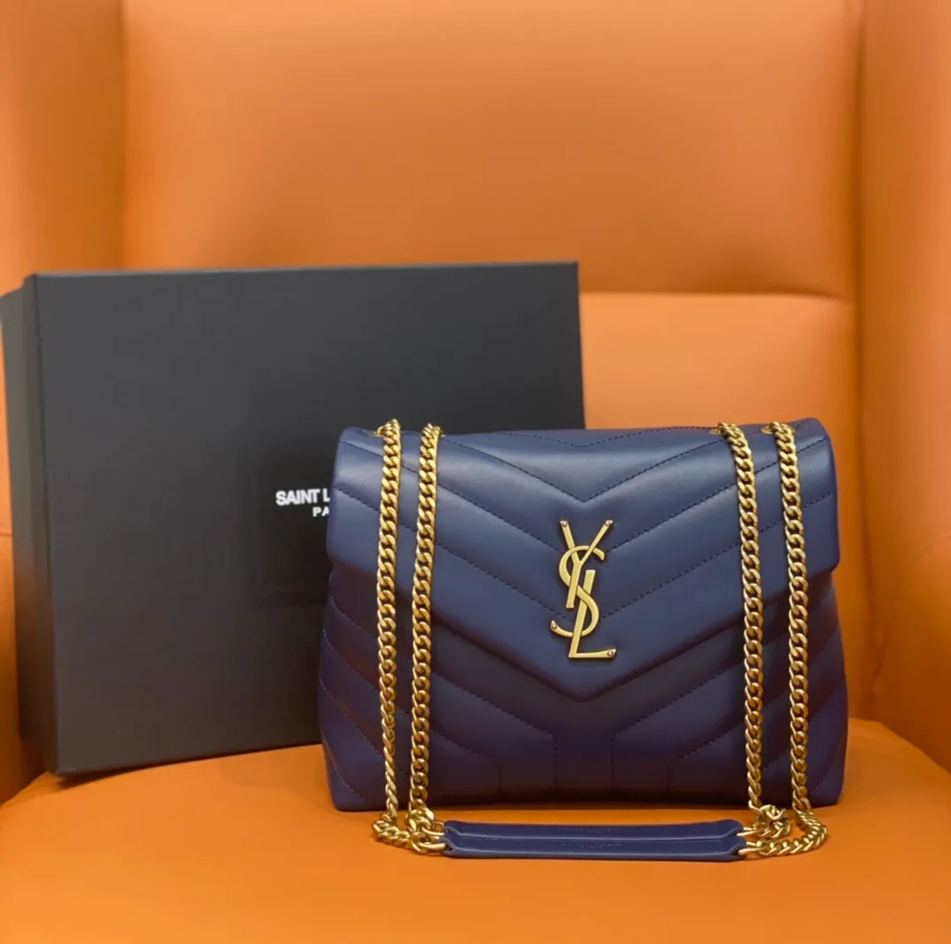 SAINT guaranteed LAURENT Loulou matelass bag