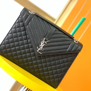 Saint Laurent Quilted Envelope Large