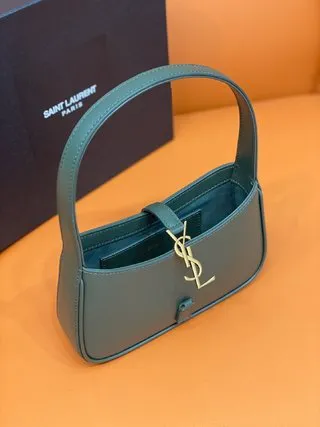 Ysl leather shoulder bag outlet - Image 8