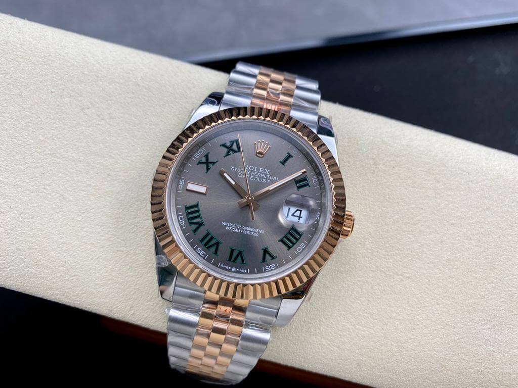 Rolex Datejust Wimbledon 41mm Watch - Image 7