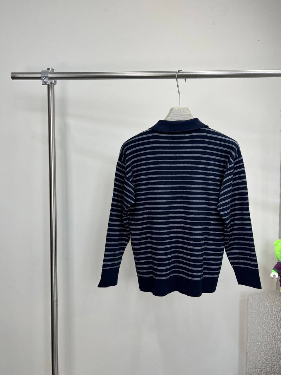 Miu Miu Striped Polo Shirt - Image 3