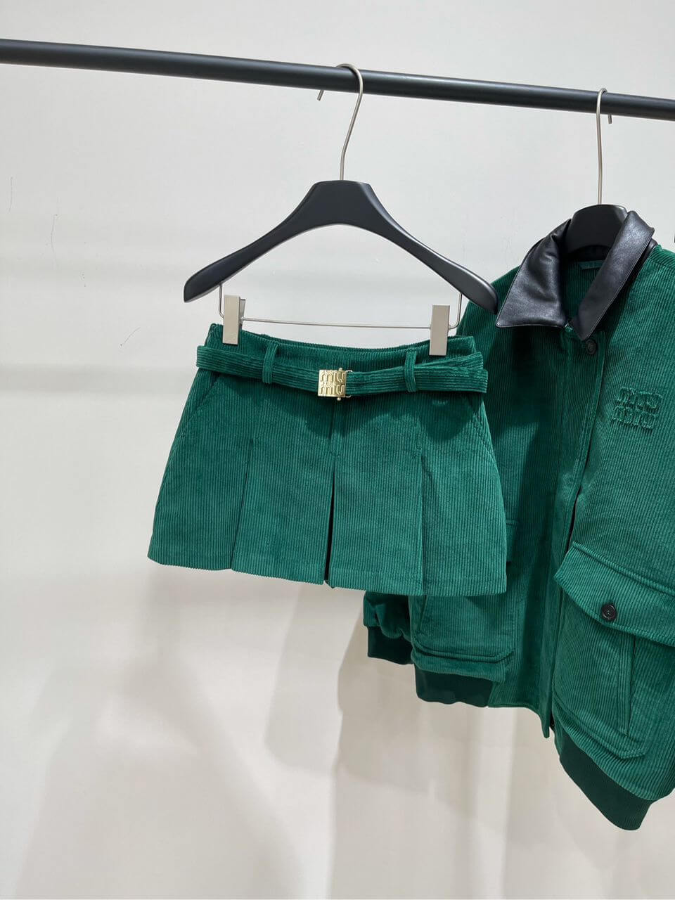 Miu Miu corduroy jacket skirt - Image 4
